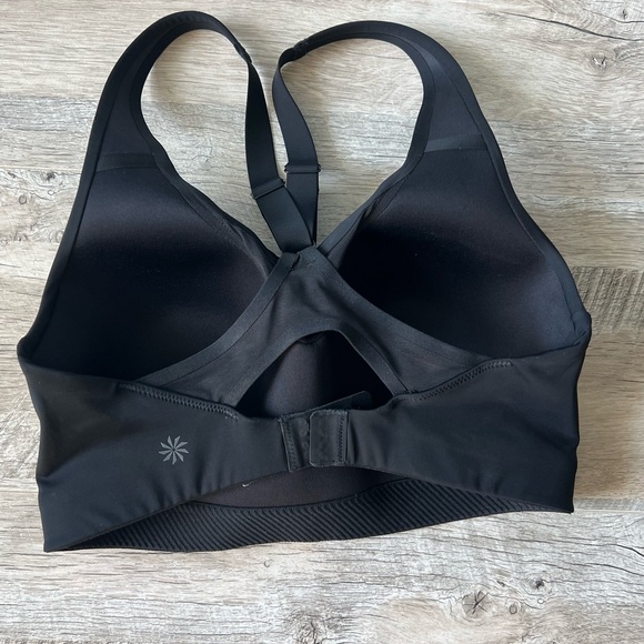 Athleta Advance High Impact BlackSports Bra  32DD - Picture 3 of 4